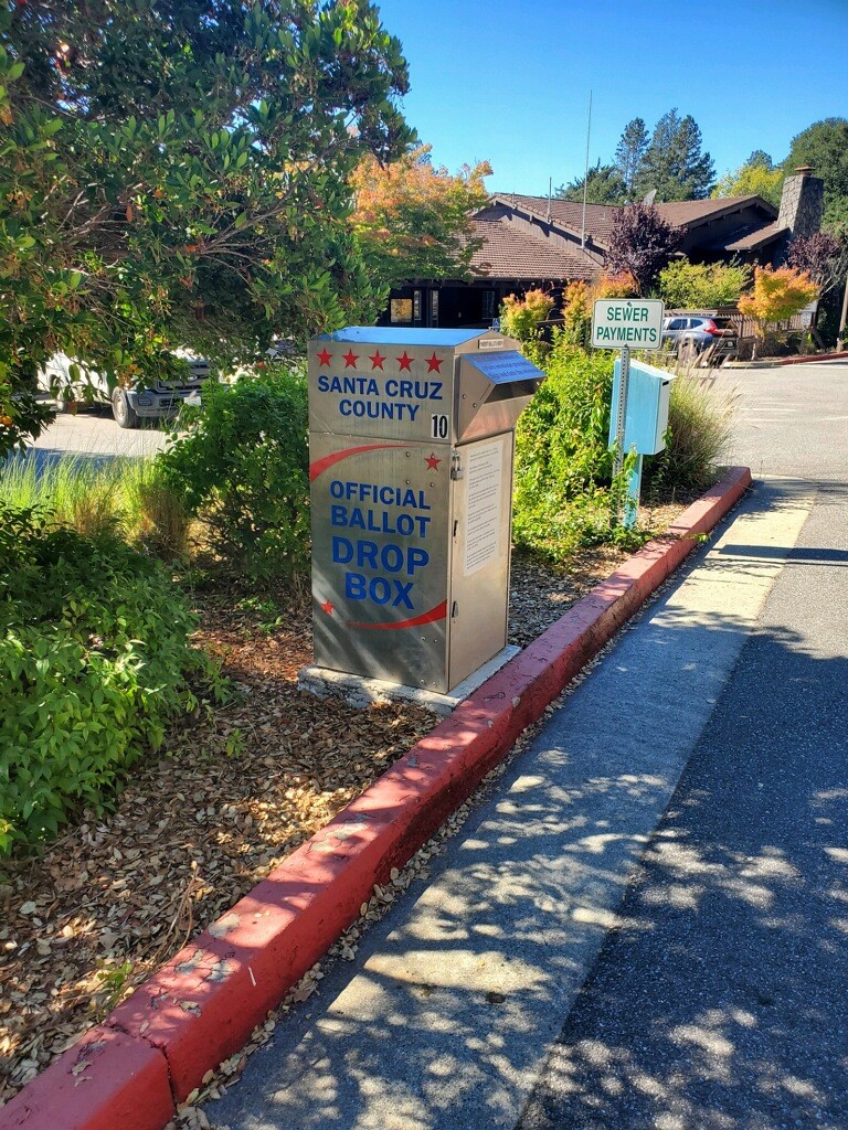 Scotts Valley City Hall drop box