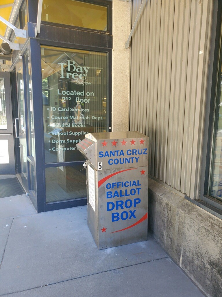 UCSC Quarry Plaza drop box