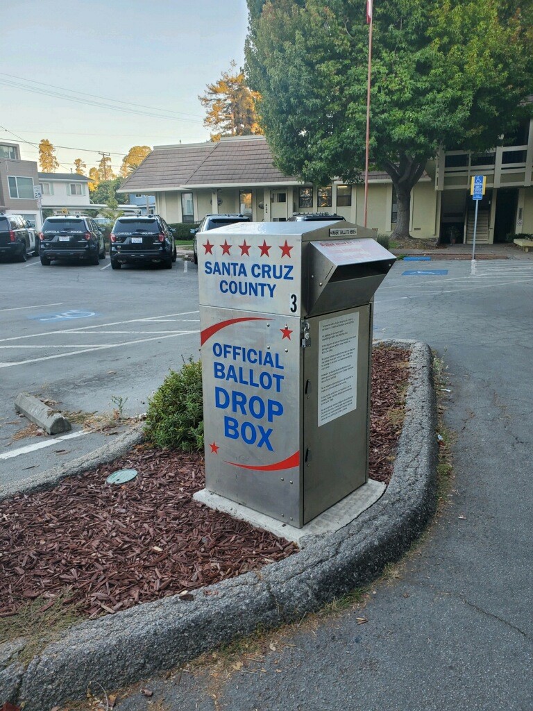 Capitola City Hall drop box